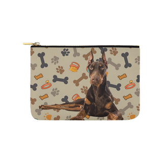 Doberman Dog Carry-All Pouch 9.5x6 - TeeAmazing