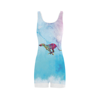 Greyhound Running No.1 Classic One Piece Swimwear - TeeAmazing