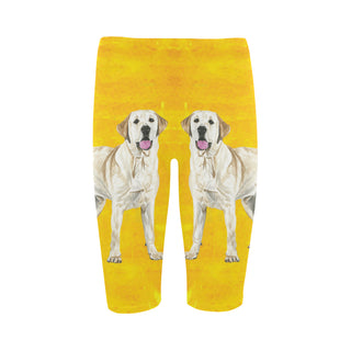 Labrador Retriever Water Colour No.1 Hestia Cropped Leggings - TeeAmazing