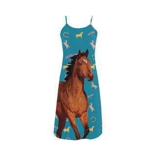 Horse Alcestis Slip Dress - TeeAmazing