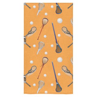 Lacrosse Pattern Bath Towel 30"x56" - TeeAmazing