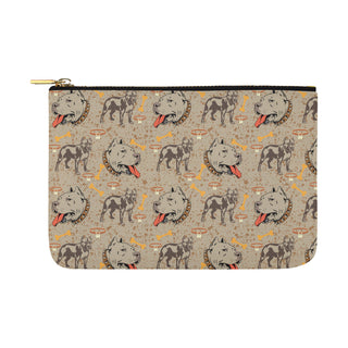 Pitbull Pattern Carry-All Pouch 12.5x8.5 - TeeAmazing