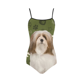 Lhasa Apso Dog Strap Swimsuit - TeeAmazing