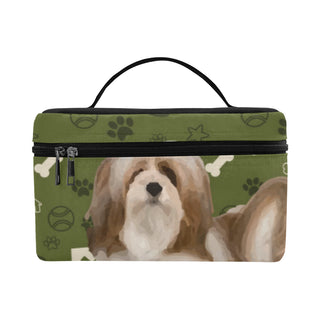 Lhasa Apso Dog Cosmetic Bag/Large - TeeAmazing