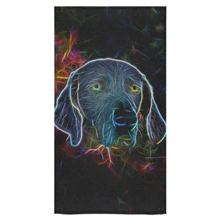 Weimaraner Glow Design 2 Bath Towel 30"x56" - TeeAmazing