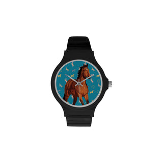 Horse Unisex Round Plastic Watch - TeeAmazing