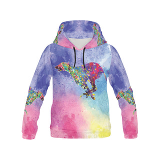 Greyhound Running No.2 All Over Print Hoodie for Women - TeeAmazing