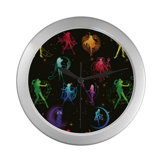 All Sailor Soldiers Silver Color Wall Clock - TeeAmazing