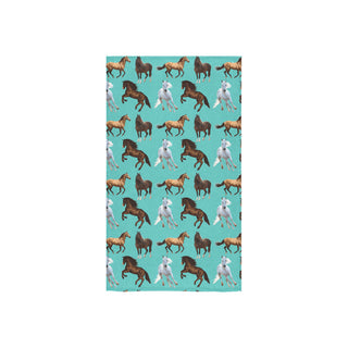 Horse Pattern Custom Towel 16"x28" - TeeAmazing