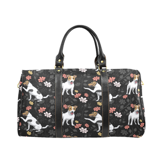Jack Russell Terrier Flower New Waterproof Travel Bag/Large - TeeAmazing
