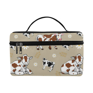 Cow Pattern Cosmetic Bag/Large - TeeAmazing
