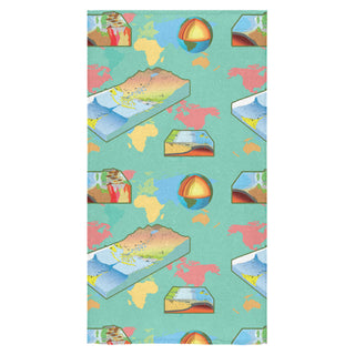 Geology Bath Towel 30"x56" - TeeAmazing