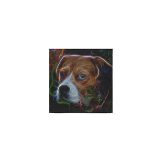 Beagle Glow Design 2 Square Towel 13x13 - TeeAmazing