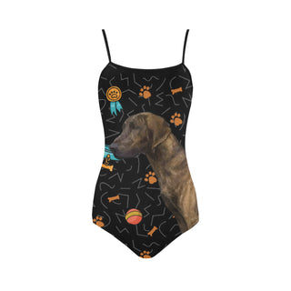 Plott Hound Dog Strap Swimsuit - TeeAmazing