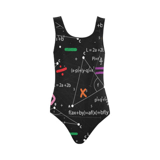 Math Vest One Piece Swimsuit - TeeAmazing