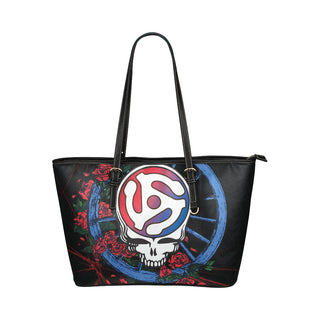 Grateful Dead Leather Tote Bag/Small - TeeAmazing