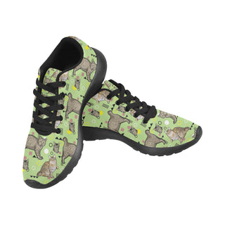 American Bobtail Black Sneakers Size 13-15 for Men - TeeAmazing