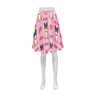 Papillon Pattern Athena Women's Short Skirt - TeeAmazing