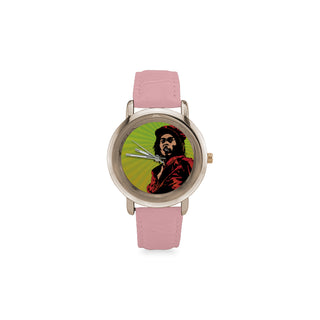 Bob Marley Women's Rose Gold Leather Strap Watch - TeeAmazing