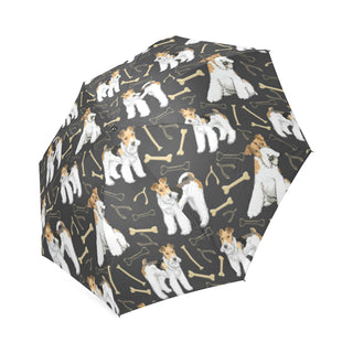 Wire Hair Fox Terrier Foldable Umbrella - TeeAmazing