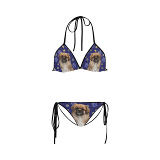 Pekingese Dog Custom Bikini Swimsuit - TeeAmazing