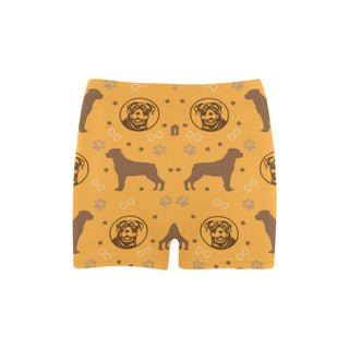 Rottweiler Pattern Briseis Skinny Shorts - TeeAmazing