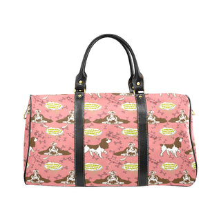 English Cocker Spaniel Pattern New Waterproof Travel Bag/Large - TeeAmazing