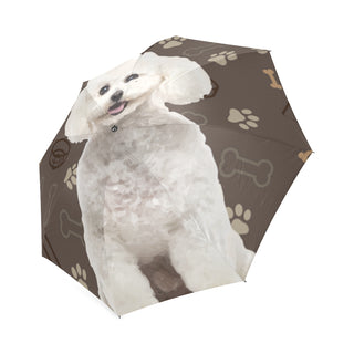 Bichon Frise Dog Foldable Umbrella - TeeAmazing