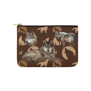 Wolf Lover Carry-All Pouch 9.5x6 - TeeAmazing