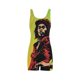 Bob Marley Classic One Piece Swimwear - TeeAmazing
