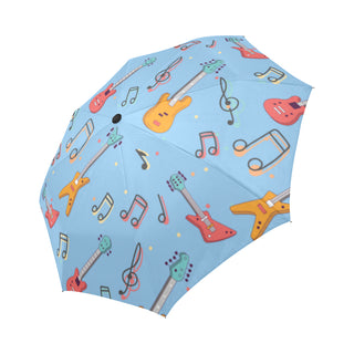 Bass Pattern Auto-Foldable Umbrella - TeeAmazing