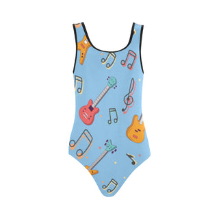 Bass Pattern Vest One Piece Swimsuit - TeeAmazing