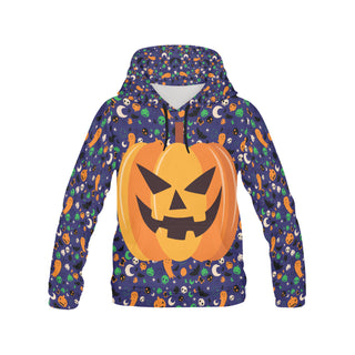 Pumpkin Halloween All Over Print Hoodie for Women - TeeAmazing