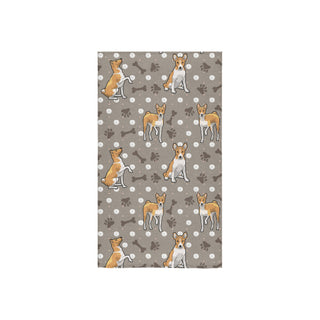 Basenji Custom Towel 16"x28" - TeeAmazing