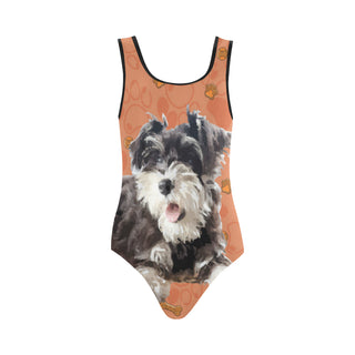 Miniature Schnauzer Vest One Piece Swimsuit - TeeAmazing