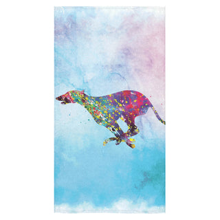 Greyhound Running No.1 Bath Towel 30"x56" - TeeAmazing