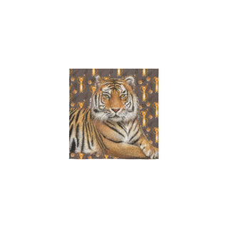 Tiger Square Towel 13x13 - TeeAmazing