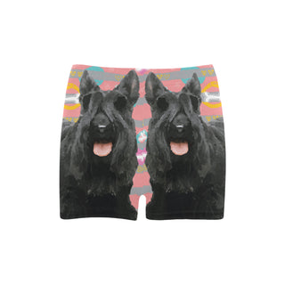 Cute Scottish Terrier Briseis Skinny Shorts (Model L04) - TeeAmazing