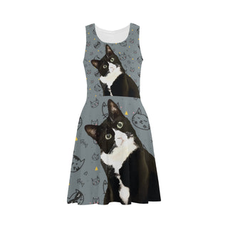 Tuxedo Cat Atalanta Sundress - TeeAmazing