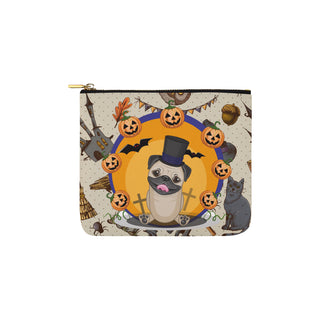 Pug Halloween Carry-All Pouch 6x5 - TeeAmazing