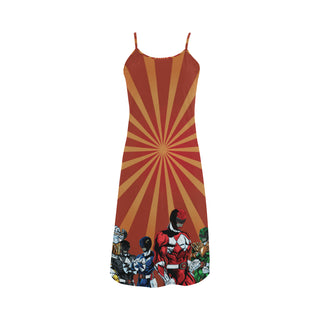 Power Ranger Alcestis Slip Dress - TeeAmazing