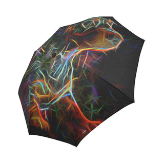 Dachshund Glow Design 2 Auto-Foldable Umbrella - TeeAmazing