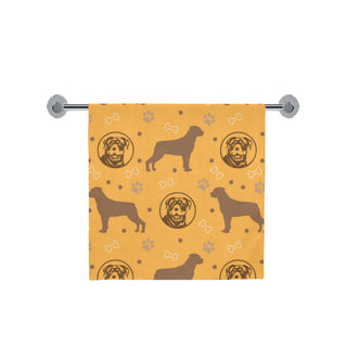 Rottweiler Pattern Bath Towel 30"x56" - TeeAmazing