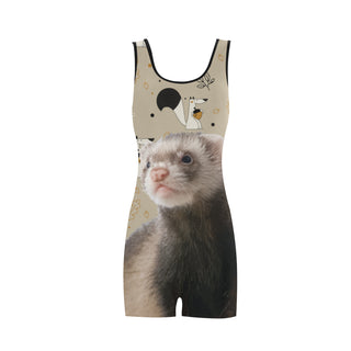 Ferret Classic One Piece Swimwear - TeeAmazing