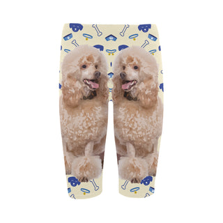 Poodle Dog Hestia Cropped Leggings (Model L03) - TeeAmazing