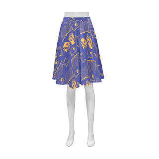 Book Pattern Athena Women's Short Skirt - TeeAmazing