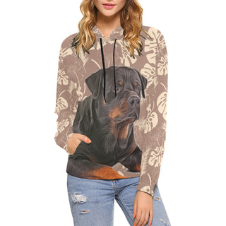 Rottweiler Lover All Over Print Hoodie for Women - TeeAmazing