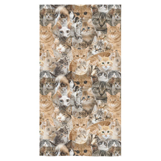 Cat Bath Towel 30"x56" - TeeAmazing