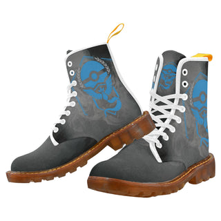 Team Mystic White Boots For Women - TeeAmazing