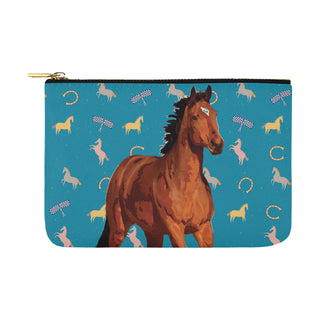 Horse Carry-All Pouch 12.5x8.5 - TeeAmazing